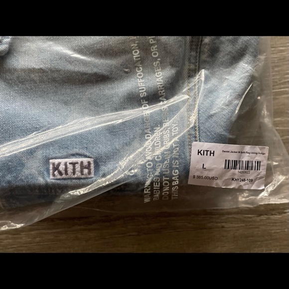 KITH FOR TEAM USA Denim Jacket - Indigo (Large) - Picture 5 of 6